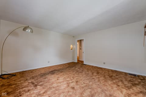 Living room at 2047 N Bosart Avenue, Indianapolis, IN