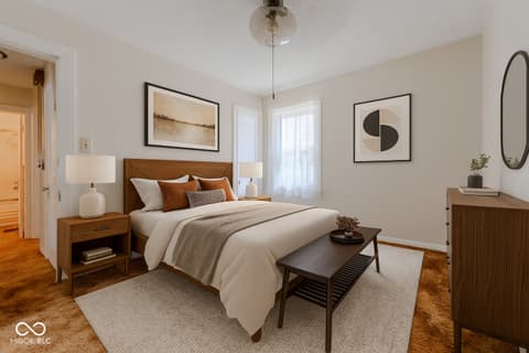Bedroom at 2047 N Bosart Avenue, Indianapolis, IN