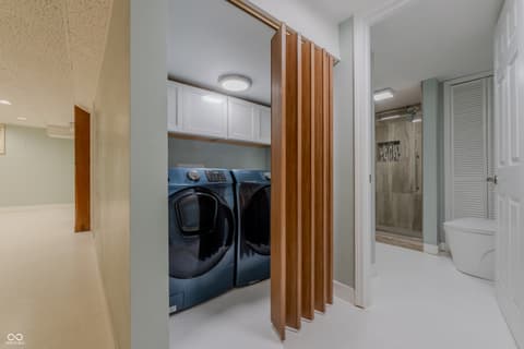 Laundry room at 2047 N Bosart Avenue, Indianapolis, IN