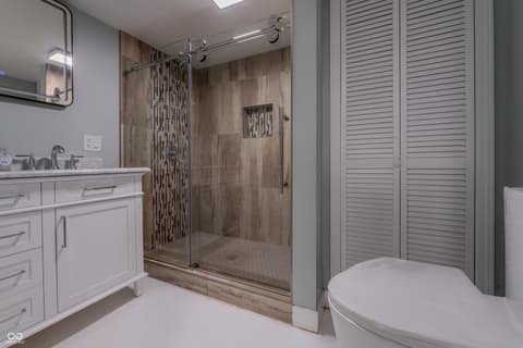 Bathroom at 2047 N Bosart Avenue, Indianapolis, IN