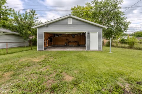Garage at 2047 N Bosart Avenue, Indianapolis, IN