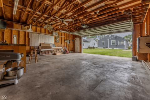 Garage at 2047 N Bosart Avenue, Indianapolis, IN
