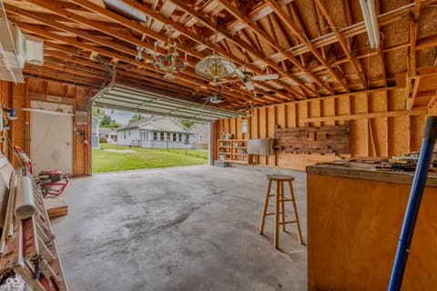 Garage at 2047 N Bosart Avenue, Indianapolis, IN
