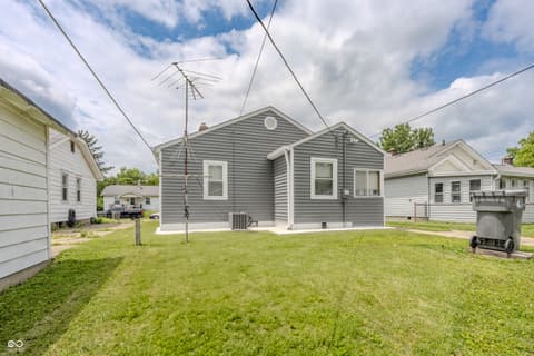 Backyard at 2047 N Bosart Avenue, Indianapolis, IN