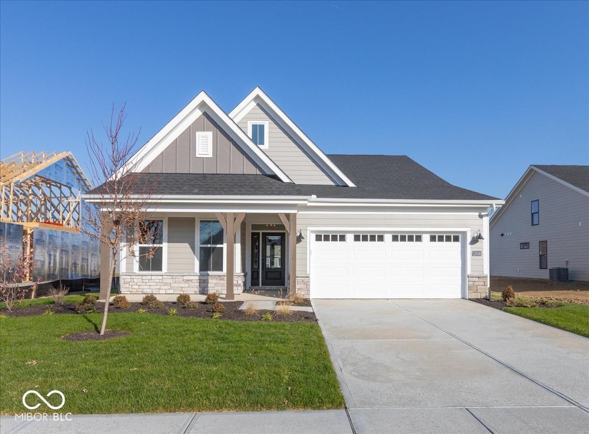 Front exterior at 15036 Garden Mist Place, Fishers, IN