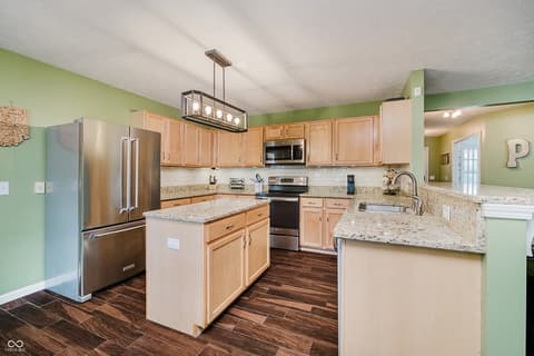 Kitchen at 1060 Frogs Leap, Cicero, IN