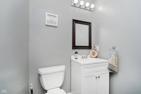 Bathroom at 1060 Frogs Leap, Cicero, IN