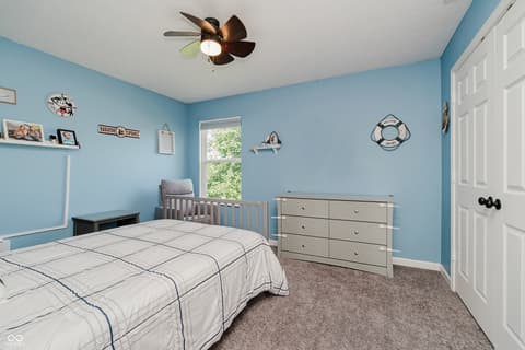 Bedroom at 1060 Frogs Leap, Cicero, IN