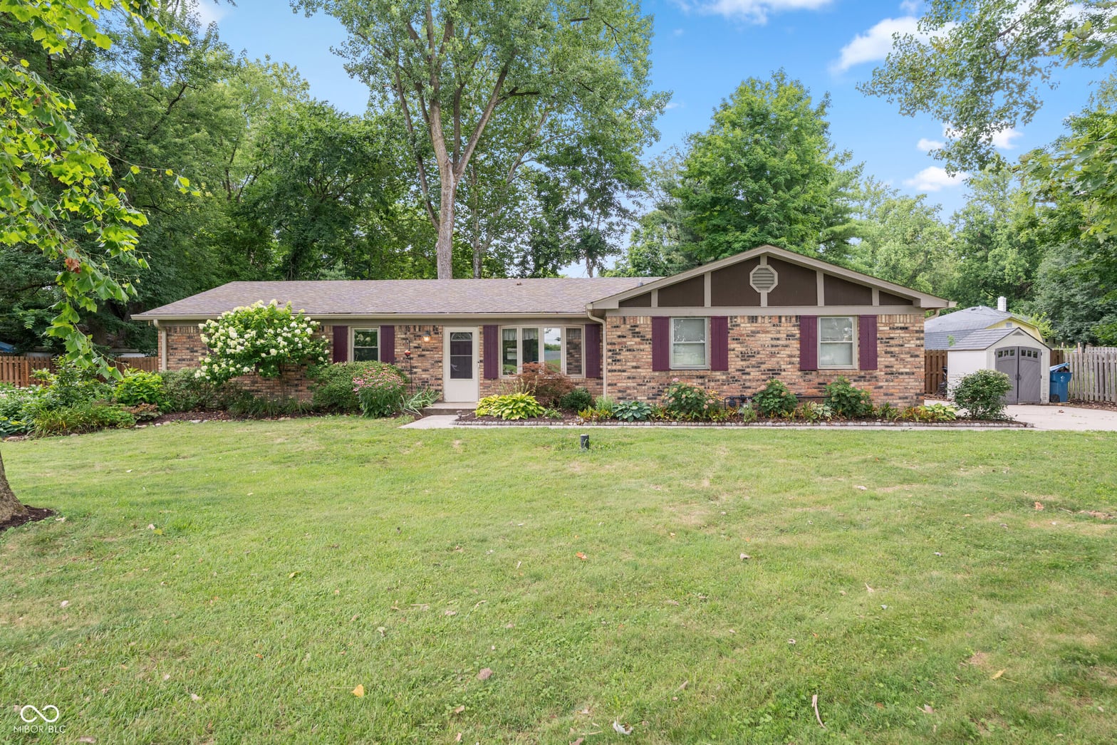 Front exterior at 11924 River Road, Carmel, IN