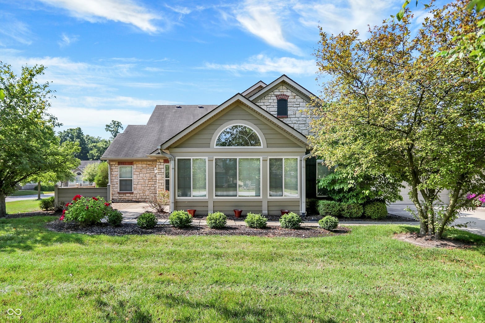 Front exterior at 17069 Maple Springs Way, Westfield, IN