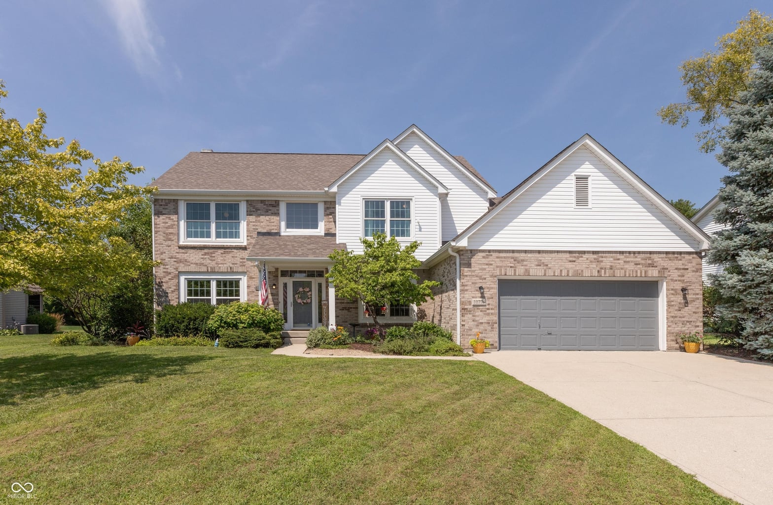 Front exterior at 10776 Putnam Place, Carmel, IN