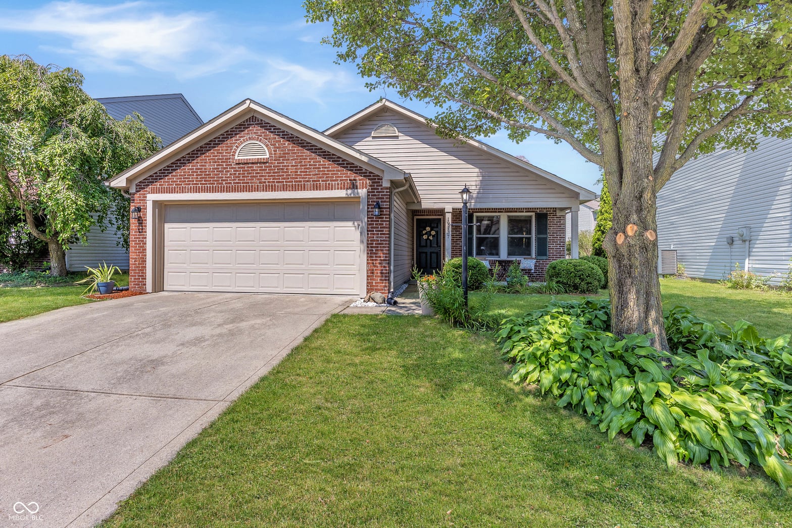 Front exterior at 19137 Fox Chase Drive, Noblesville, IN