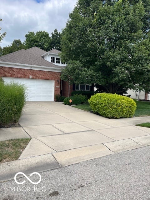 Front exterior at 3528 Cardinal Way, Carmel, IN