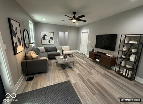 Basement at 3380 N Pine Song Drive, Martinsville, IN