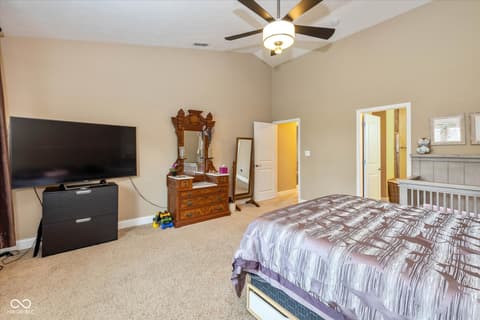 Bedroom at 20956 Waters Edge Court, Noblesville, IN