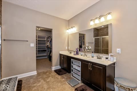 Bathroom at 20956 Waters Edge Court, Noblesville, IN