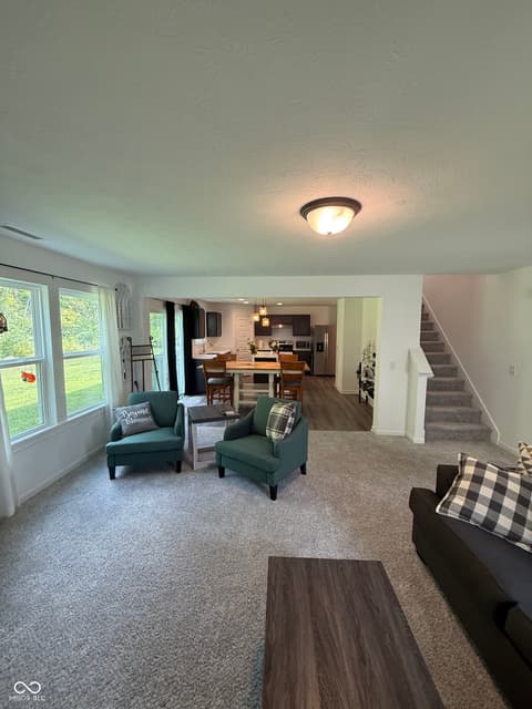 Living room at 13755 George Court, Camby, IN