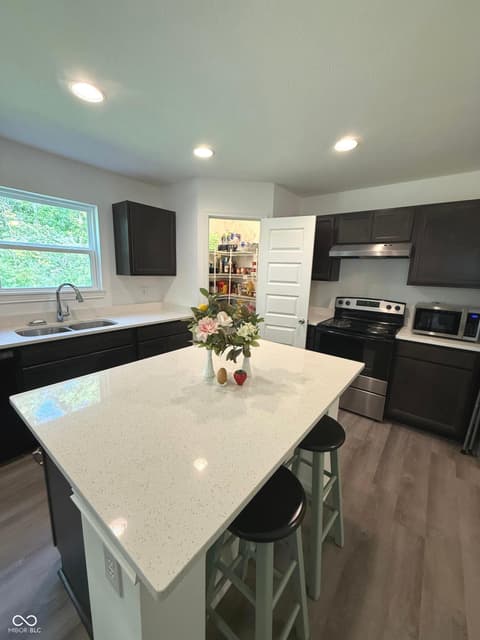 Kitchen at 13755 George Court, Camby, IN