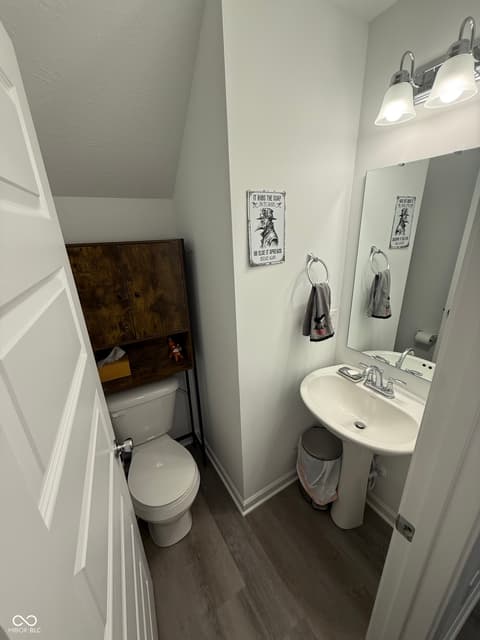 Bathroom at 13755 George Court, Camby, IN