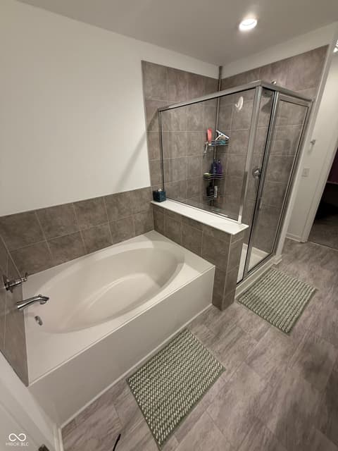 Bathroom at 13755 George Court, Camby, IN