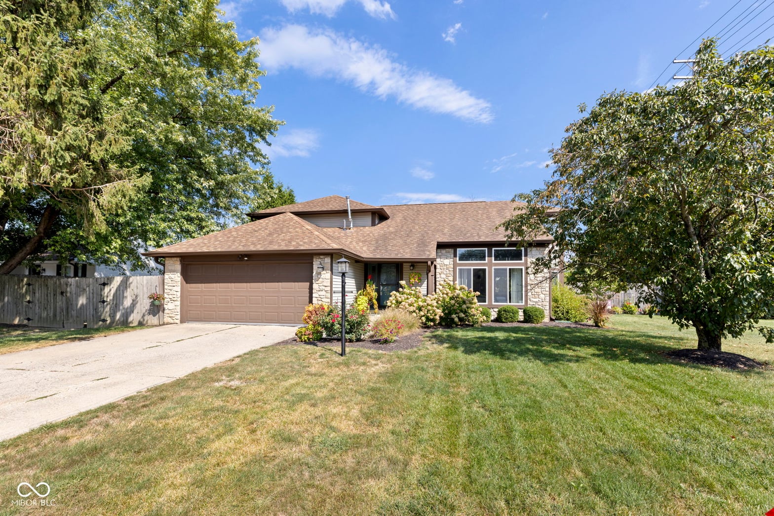 Front exterior at 11601 Holland Drive, Fishers, IN