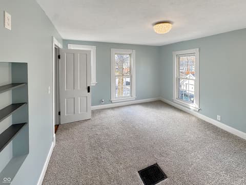 Primary bedroom at 460 E Harrison Street, Martinsville, IN
