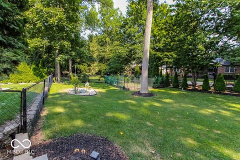 Yard at 7619 Oak Grove Drive, Indianapolis, IN