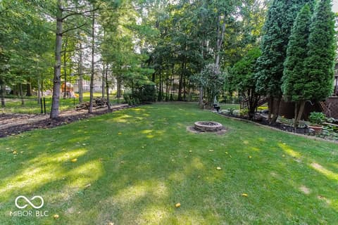 Yard at 7619 Oak Grove Drive, Indianapolis, IN