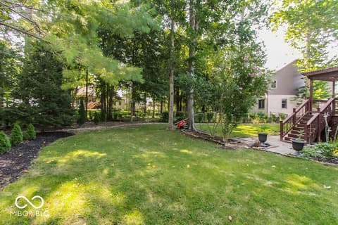 Yard at 7619 Oak Grove Drive, Indianapolis, IN