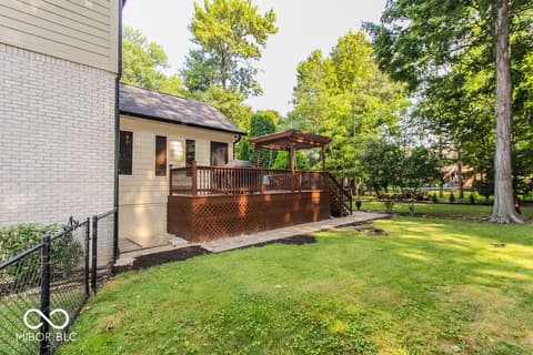 Yard at 7619 Oak Grove Drive, Indianapolis, IN