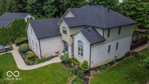 Front exterior at 7619 Oak Grove Drive, Indianapolis, IN
