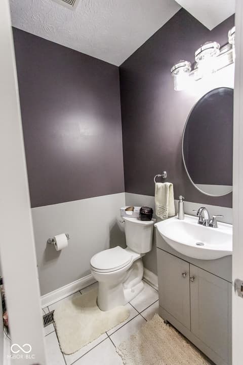 Bathroom at 7619 Oak Grove Drive, Indianapolis, IN