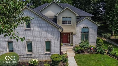 Front exterior at 7619 Oak Grove Drive, Indianapolis, IN