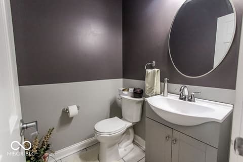 Bathroom at 7619 Oak Grove Drive, Indianapolis, IN