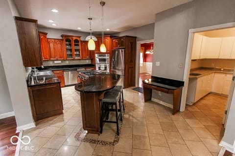 Kitchen at 7619 Oak Grove Drive, Indianapolis, IN