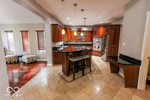 Kitchen at 7619 Oak Grove Drive, Indianapolis, IN