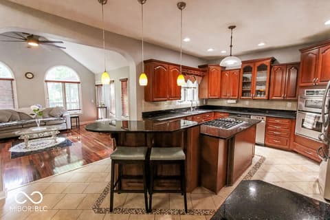 Kitchen at 7619 Oak Grove Drive, Indianapolis, IN