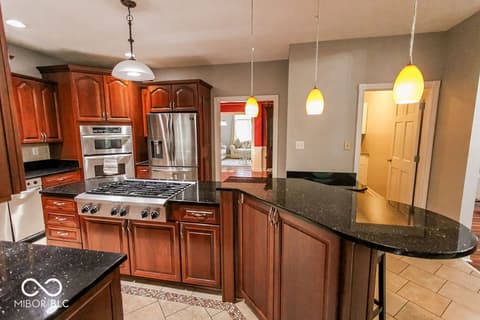 Kitchen at 7619 Oak Grove Drive, Indianapolis, IN