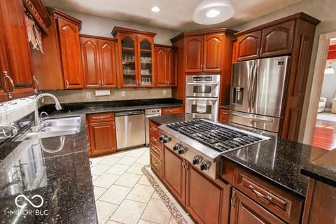 Kitchen at 7619 Oak Grove Drive, Indianapolis, IN