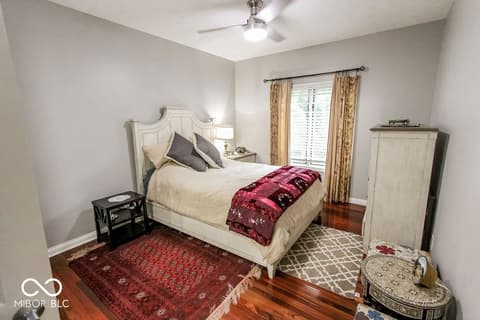 Bedroom at 7619 Oak Grove Drive, Indianapolis, IN