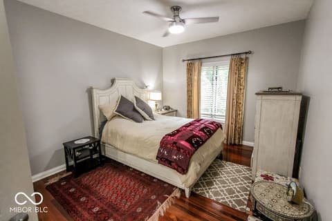 Bedroom at 7619 Oak Grove Drive, Indianapolis, IN
