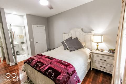 Bedroom at 7619 Oak Grove Drive, Indianapolis, IN