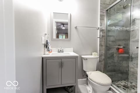 Bathroom at 7619 Oak Grove Drive, Indianapolis, IN