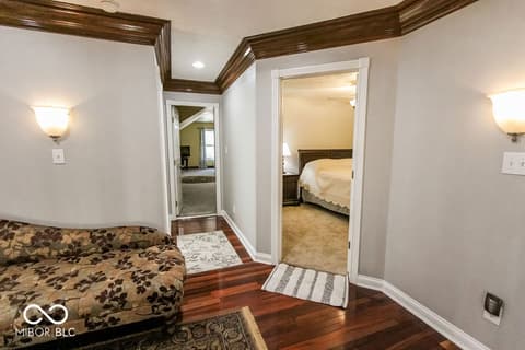 Bedroom at 7619 Oak Grove Drive, Indianapolis, IN