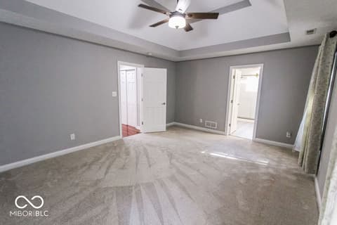 Bedroom at 7619 Oak Grove Drive, Indianapolis, IN