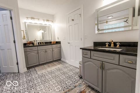 Bathroom at 7619 Oak Grove Drive, Indianapolis, IN