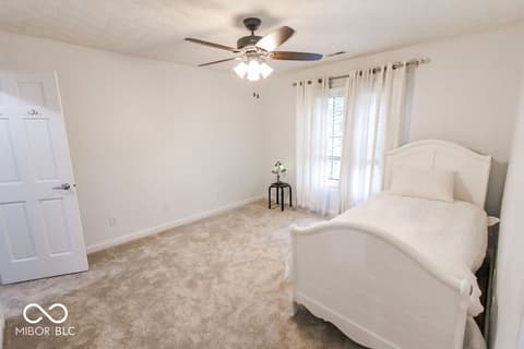 Bedroom at 7619 Oak Grove Drive, Indianapolis, IN