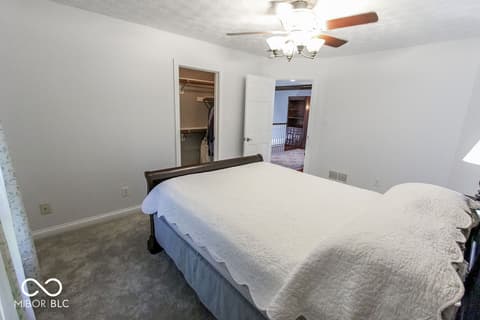 Bedroom at 7619 Oak Grove Drive, Indianapolis, IN