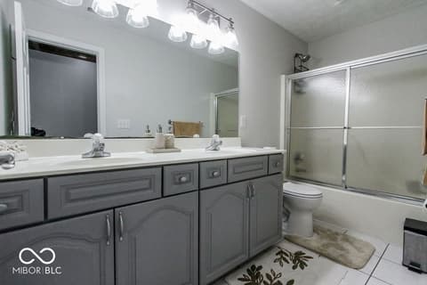 Bathroom at 7619 Oak Grove Drive, Indianapolis, IN