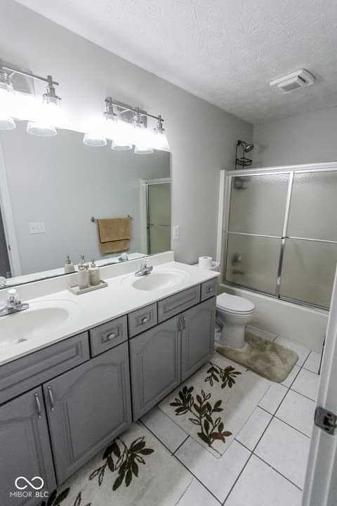 Bathroom at 7619 Oak Grove Drive, Indianapolis, IN
